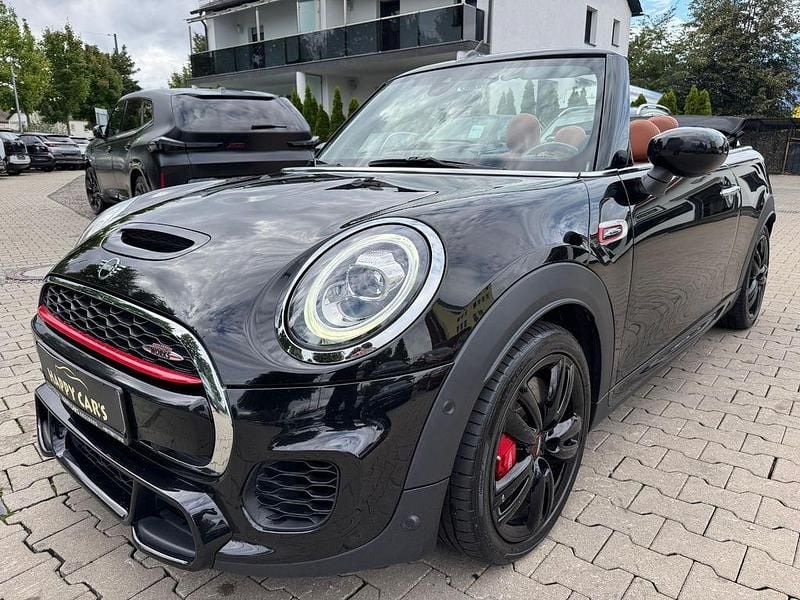 Schwarz Gebraucht 2020 Mini John Cooper Works Cabriolet Cabrio | 24.900 € (Superpreis) - Bild 1/4