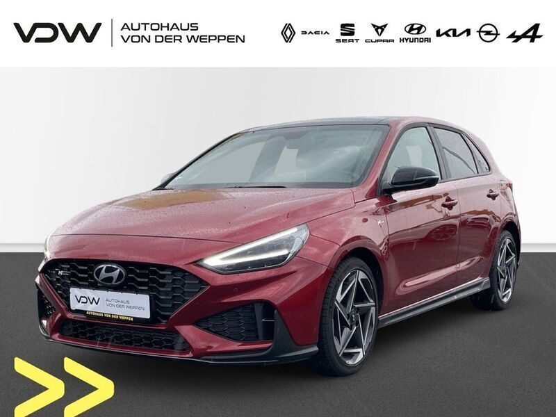 Rot Gebraucht 2024 Hyundai i30 N Line Limousine | 26.350 € (Fairer Preis) - Bild 1/4