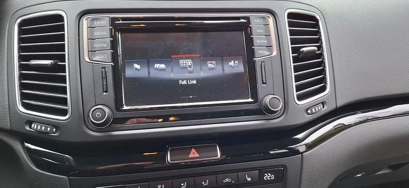 Gebraucht Seat Alhambra Style 150 PS (110 kW) 2016 Schwarz Van / Kleinbus