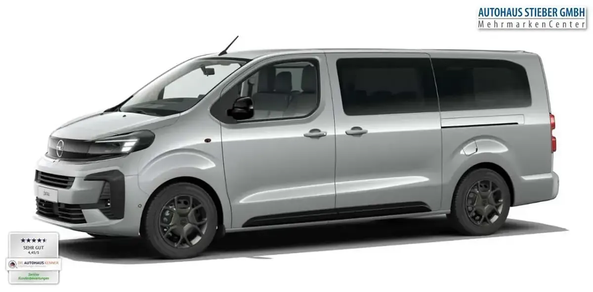 Neu Opel Zafira Life Edition 179 PS (131 kW) 2026 Merkur grau metallic Van / Kleinbus