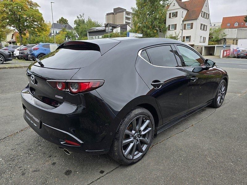 Gebraucht Mazda 3 122 PS (89 kW) 2021 Onyxschwarz Limousine