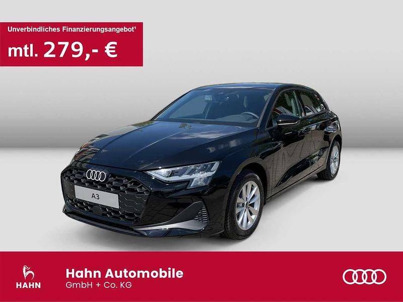 Schwarz Neu 2025 Audi A3 Sportback Ambiente Limousine | 30.590 € (Guter Preis) - Bild 1/3