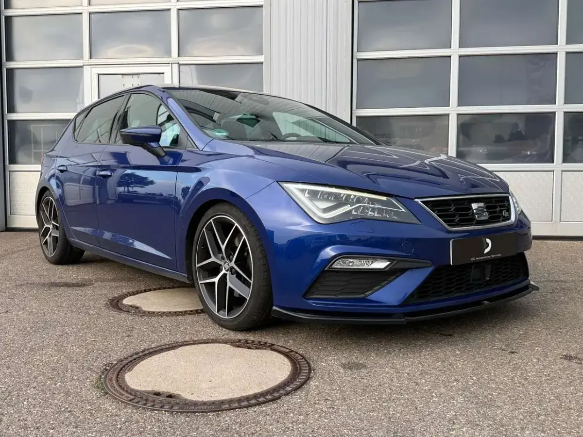 Gebraucht Seat Leon FR 179 PS (131 kW) 2018 Mystery blue Limousine