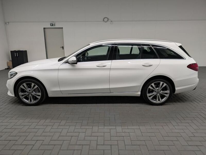 Gebraucht Mercedes C300 Avantgarde 245 PS (180 kW) 2019 Weiß (polarweiss) Kombi