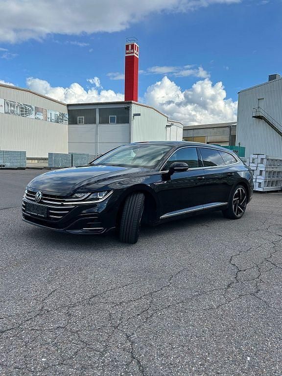 Schwarz Gebraucht 2023 VW Arteon R-line Kombi | 27.999 € (Superpreis) - Bild 1/4