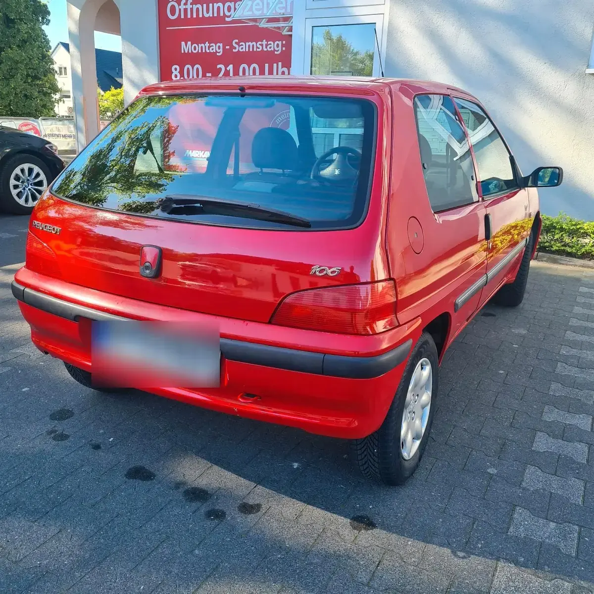 Gebraucht Peugeot 106 60 PS (44 kW) 2003 Rot Kleinwagen