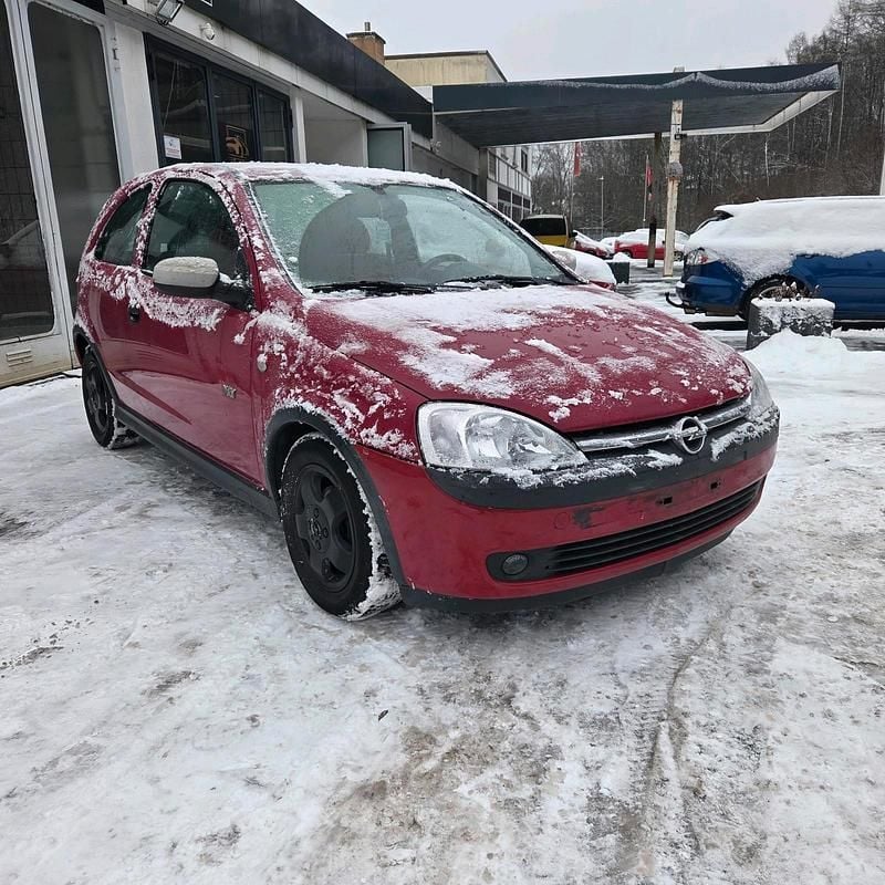 Gebraucht Opel Corsa Njoy 58 PS (42 kW) 2003 Rot Kleinwagen