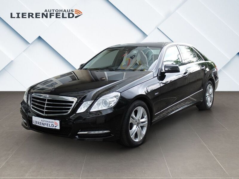 Schwarz Gebraucht 2012 Mercedes E220 Avantgarde Limousine | 13.490 € (Fairer Preis) - Bild 1/4