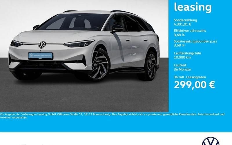 Weiß Gebraucht 2024 VW ID.7 Pro Limousine | 44.888 € (Guter Preis) - Bild 1/4