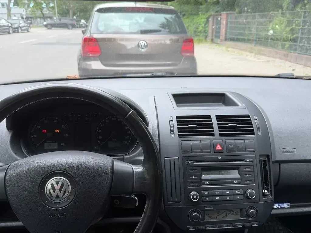 Gebraucht VW Polo Comfortline 80 PS (58 kW) 2008 Schwarz Kleinwagen