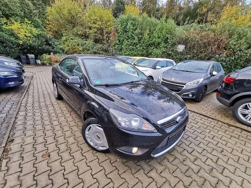 Pantherschwarz Gebraucht 2009 Ford Focus Cabriolet Titanium Cabrio | 2.499 € (Superpreis) - Bild 1/3