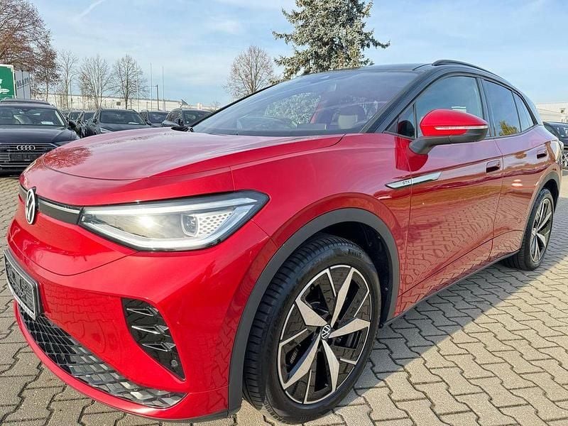 Rot Gebraucht 2022 VW ID.4 GTX SUV | 27.590 € (Superpreis) - Bild 1/4