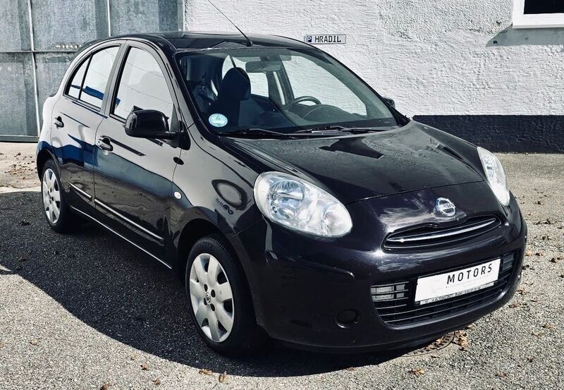 Schwarz Gebraucht 2012 Nissan Micra Kleinwagen | 3.990 € (Etwas zu teuer) - Bild 1/4