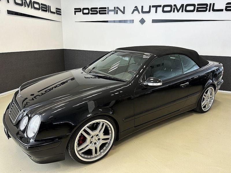 Gebraucht Mercedes CLK430 279 PS (205 kW) 2000 Schwarz Cabrio
