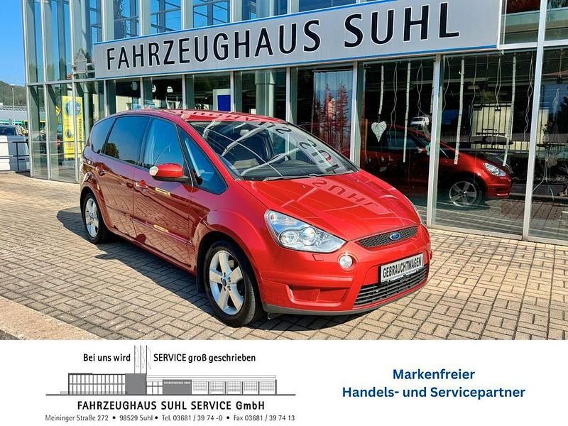 Rot Gebraucht 2008 Ford S-MAX Titanium Van / Kleinbus | 5.990 € (Teuer) - Bild 1/4