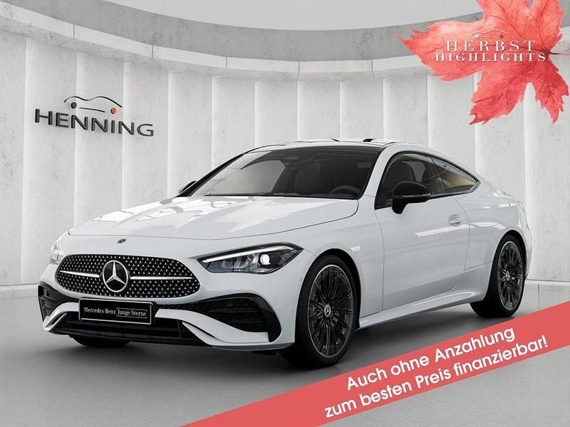 Weiß Gebraucht 2024 Mercedes CLE220 AMG Coupé | 57.880 € (Fairer Preis) - Bild 1/4