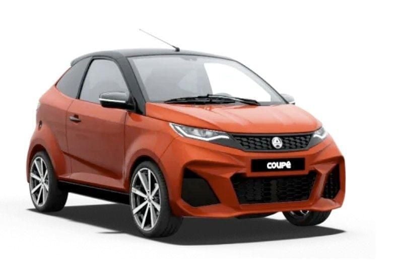 Neu Aixam Coupe GTI 2025 Grau Coupé