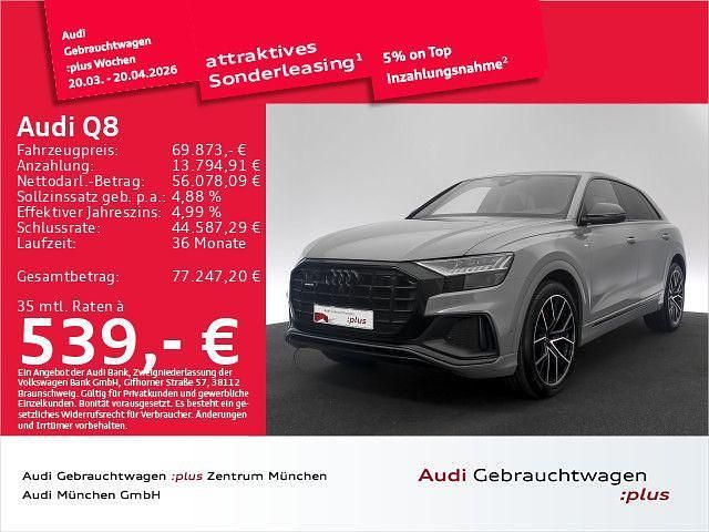 Gebraucht Audi Q8 Competition 286 PS (210 kW) 2023 Nardograu SUV