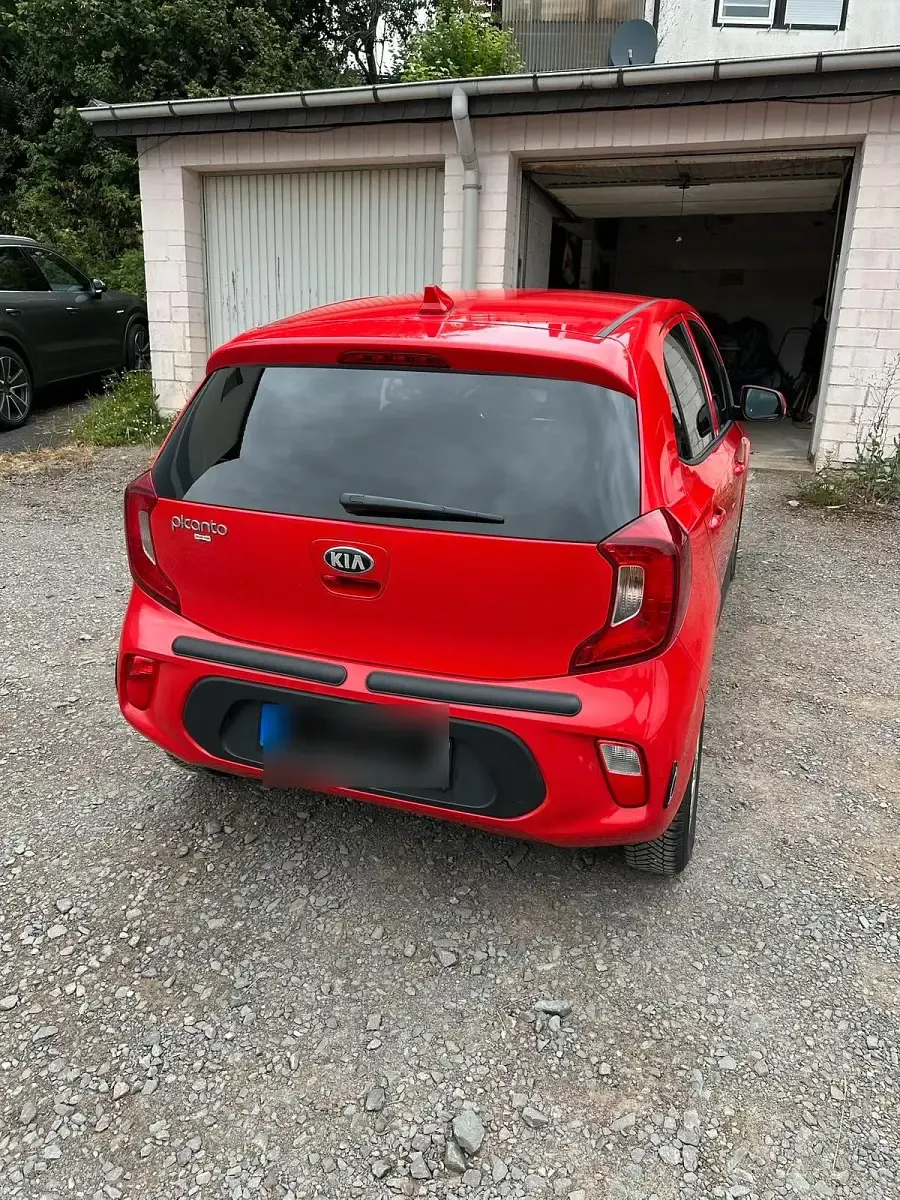 Gebraucht Kia Picanto DREAM-TEAM Edition 84 PS (61 kW) 2021 Rot Kleinwagen