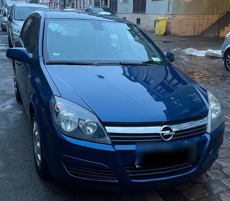 Blau Gebraucht 2004 Opel Astra Cabriolet Cabrio | 1.500 € - Bild 1/4
