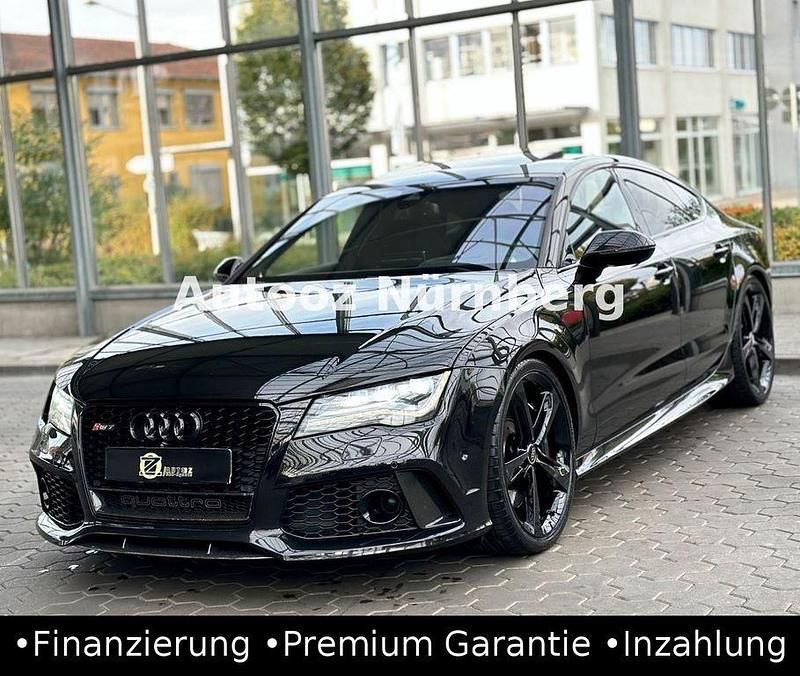 Schwarz Gebraucht 2015 Audi RS7 Sportback Sport Kleinwagen | 46.690 € (Etwas zu teuer) - Bild 1/4