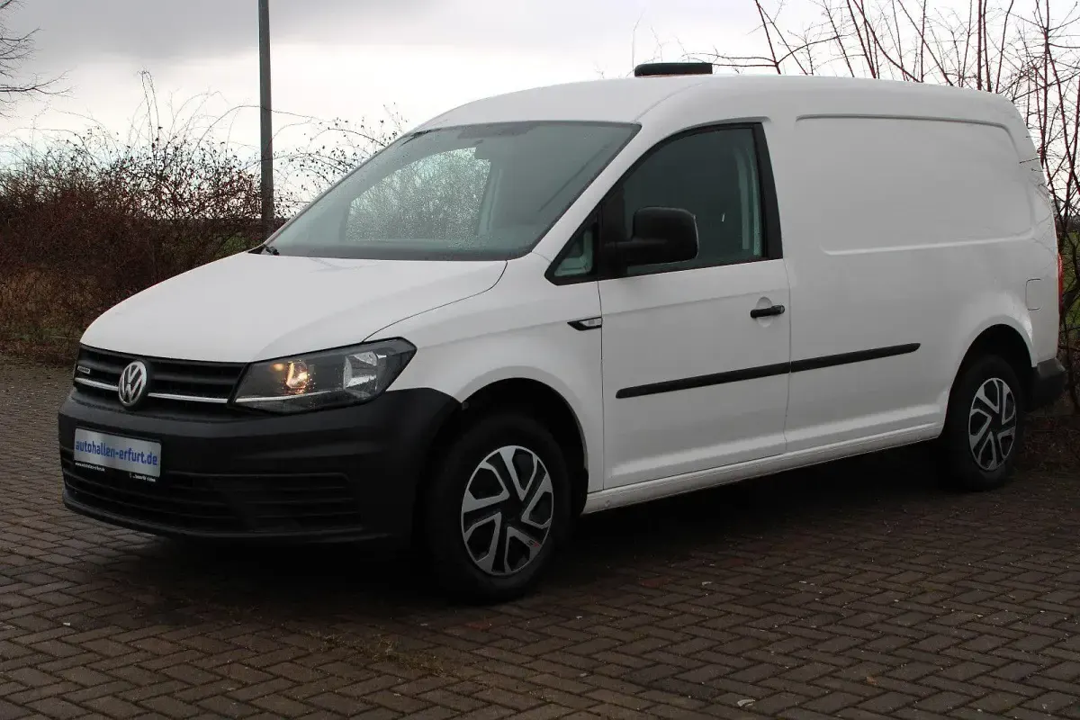 Gebraucht VW Caddy Maxi 110 PS (80 kW) 2016 Weiß Van / Kleinbus