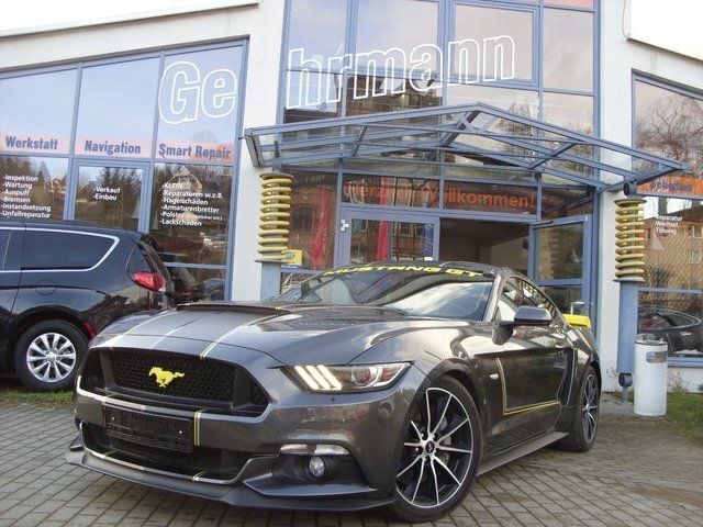 Gebraucht Ford Mustang GT 441 PS (324 kW) 2016 Grau metallic Coupé