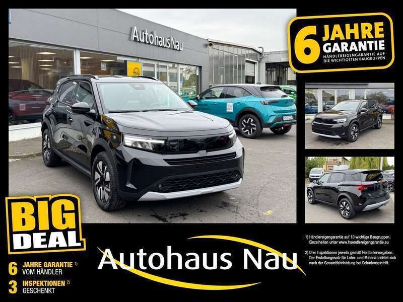 Karbon schwarz Gebraucht 2025 Opel Frontera SUV | 26.990 € (Etwas zu teuer) - Bild 1/4