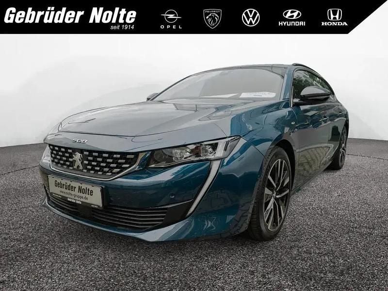 Blau Gebraucht 2021 Peugeot 508 GT Kombi | 20.650 € (Guter Preis) - Bild 1/4