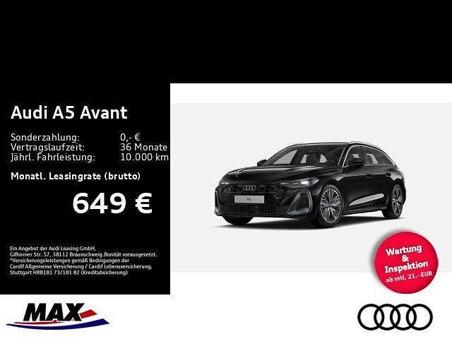 Neu Audi A5 S-Line 299 PS (219 kW) 2025 Mythosschwarz metallic Coupé