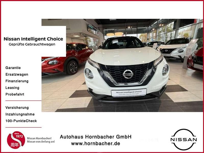 Pearl white/black m Gebraucht 2021 Nissan Juke Enigma SUV | 19.950 € (Fairer Preis) - Bild 1/4
