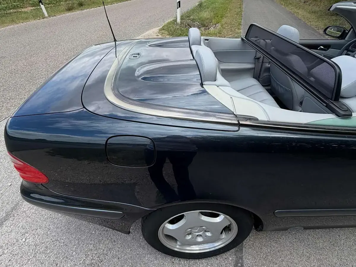 Gebraucht Mercedes CLK230 Elegance 193 PS (141 kW) 1998 Schwarz Cabrio