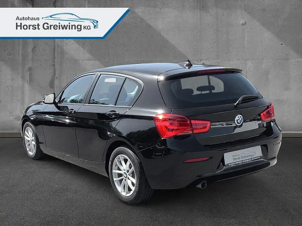 Gebraucht BMW 116 Advantage 109 PS (80 kW) 2017 Schwarz Kleinwagen