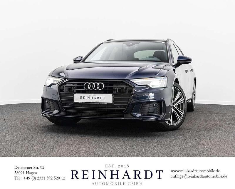 Firmamentblau metallic Gebraucht 2019 Audi A6 S-Line Kombi | 30.535 € (Fairer Preis) - Bild 1/3