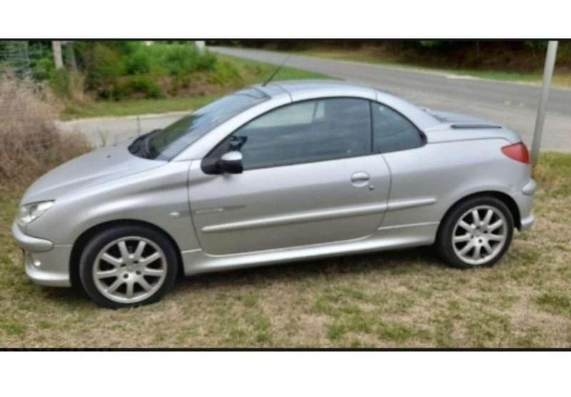 Silber Gebraucht 2006 Peugeot 206 CC Quiksilver Cabrio | 1.690 € (Fairer Preis) - Bild 1/4