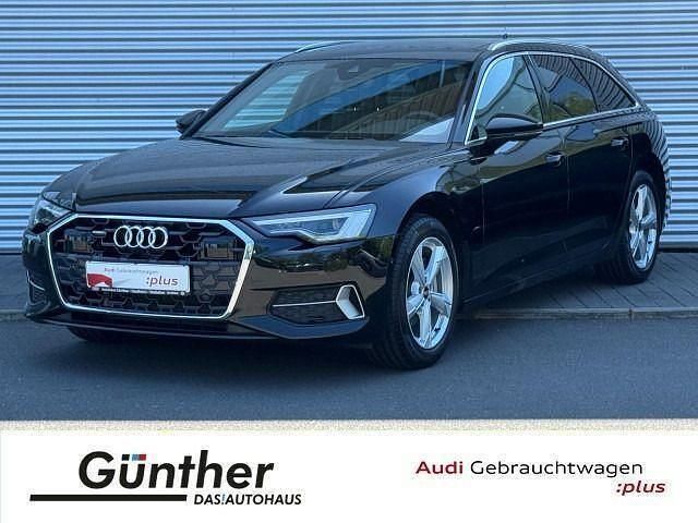 Mythosschwarz metallic Gebraucht 2024 Audi A6 Advanced Kombi | 47.200 € - Bild 1/4