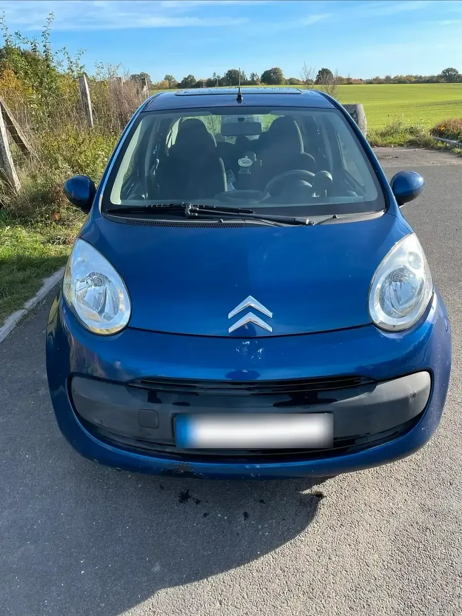 Gebraucht Citroën C1 68 PS (50 kW) 2008 Blau Kleinwagen