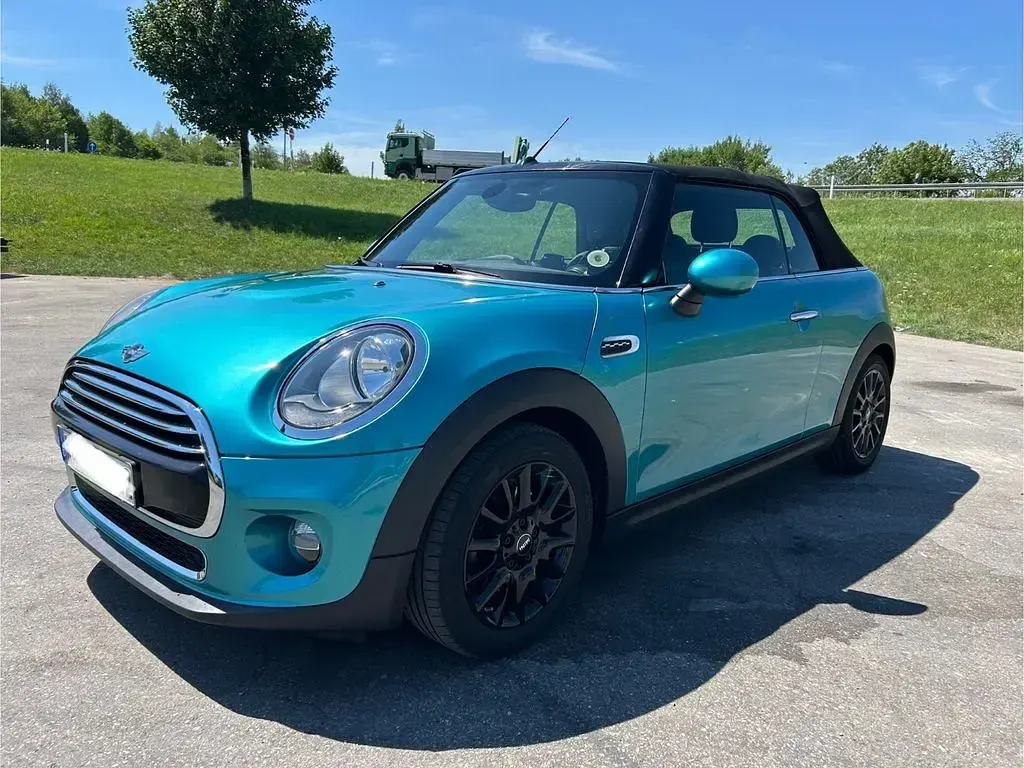 Gebraucht Mini Cooper Cabriolet 136 PS (100 kW) 2017 Blau Cabrio