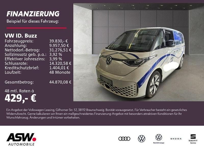 Gebraucht VW ID. Buzz Pro 150 kW (204 PS) 2023 Candyweiß Van / Kleinbus