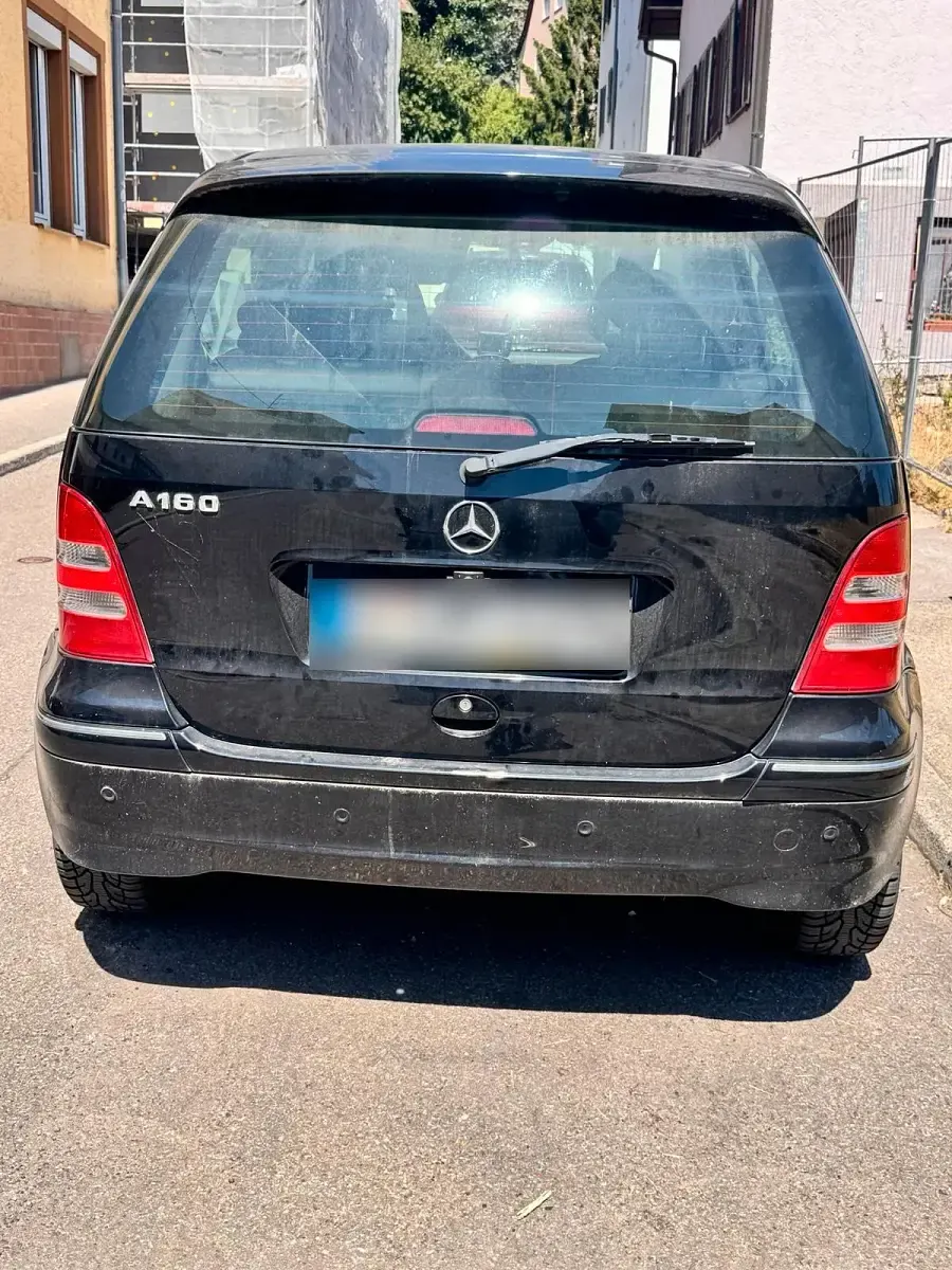 Gebraucht Mercedes A160 Elegance 101 PS (74 kW) 2002 Schwarz Kleinwagen