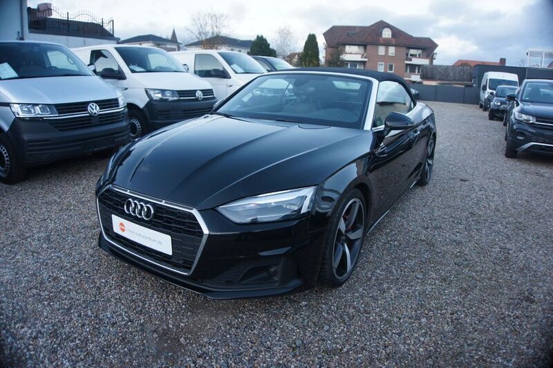 Schwarz Gebraucht 2021 Audi A5 Cabriolet Sport Cabrio | 26.880 € (Superpreis) - Bild 1/4