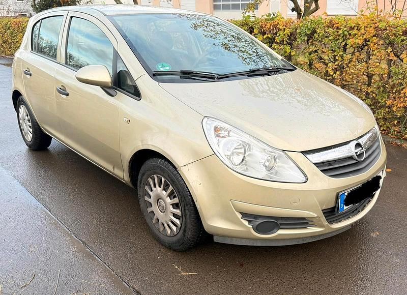 Gelb Gebraucht 2009 Opel Corsa Limousine | 2.900 € (Superpreis) - Bild 1/4