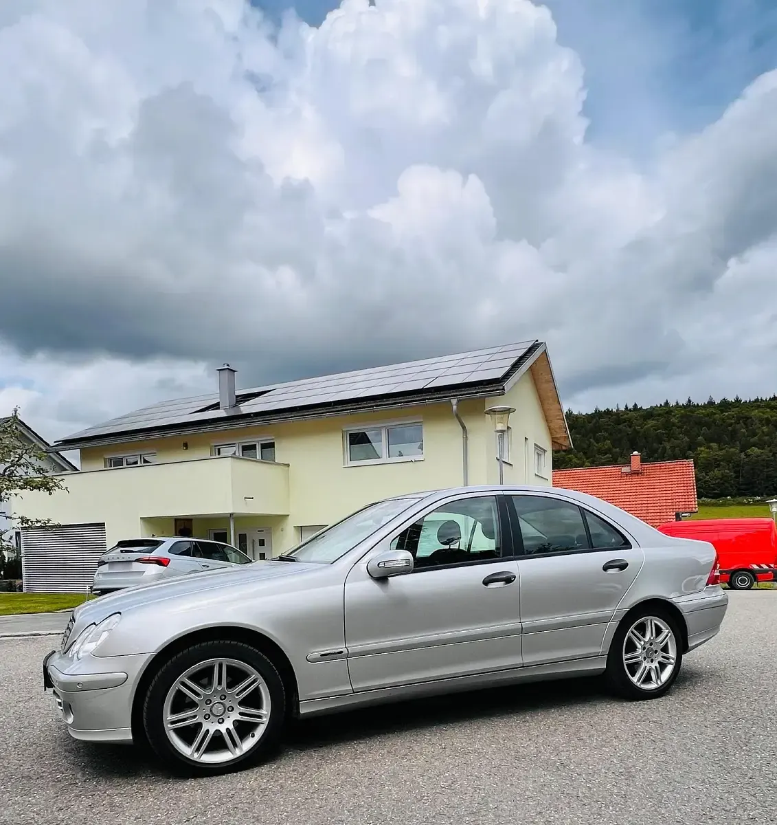 Gebraucht Mercedes C200 122 PS (89 kW) 2004 Silber Limousine