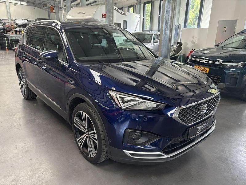 Blau Gebraucht 2020 Seat Tarraco 4Drive SUV | 27.890 € (Guter Preis) - Bild 1/4