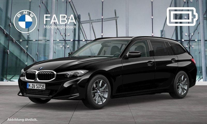 Schwarz Gebraucht 2022 BMW 320e Shadowline Kombi | 29.490 € (Guter Preis) - Bild 1/4