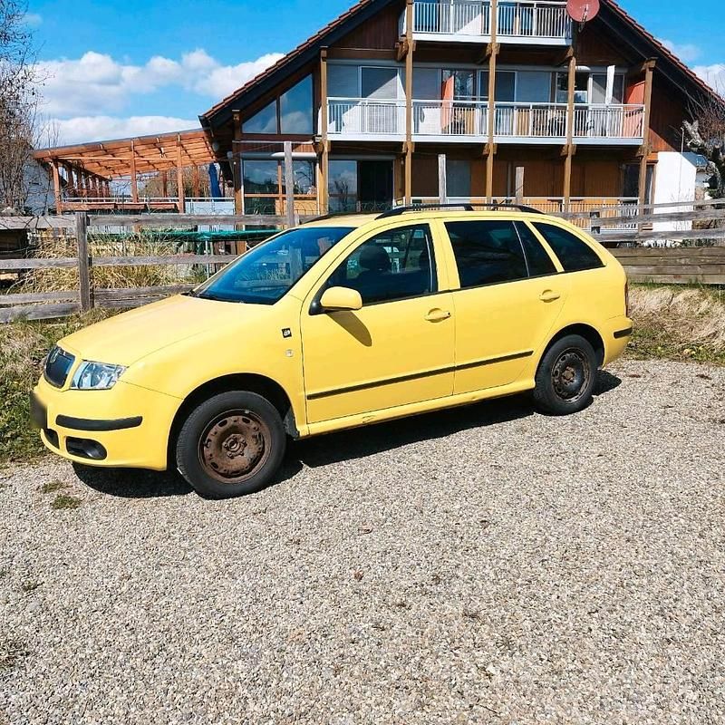 Gebraucht Skoda Fabia 75 PS (55 kW) 2005 Gelb Kombi