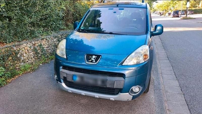 Blau Gebraucht 2008 Peugeot Partner Tepee Van / Kleinbus | 2.100 € (Superpreis) - Bild 1/4