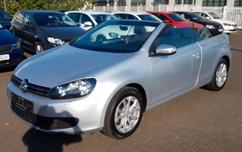 Gebraucht VW Golf Cabriolet 105 PS (77 kW) 2012 Silber Cabrio