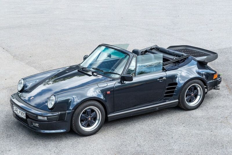Gebraucht Porsche 930 300 PS (220 kW) 1987 Blau Cabrio