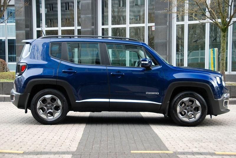 Gebraucht Jeep Renegade Longitude 140 PS (102 kW) 2017 Blau SUV